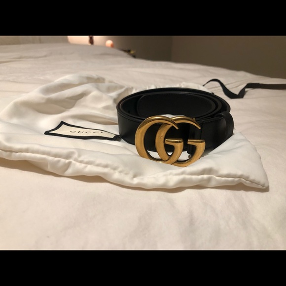 BRAND NEW GUCCI BELT WITH BOX,DUSTER BAG & RECEIPT - Picture 1 of 3